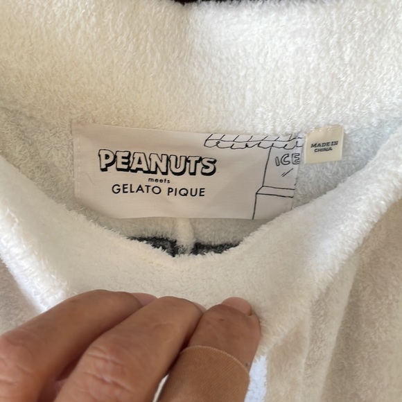 NWT Gelato Pique Snoopy Men’s top and shorts - Picture 7 of 9